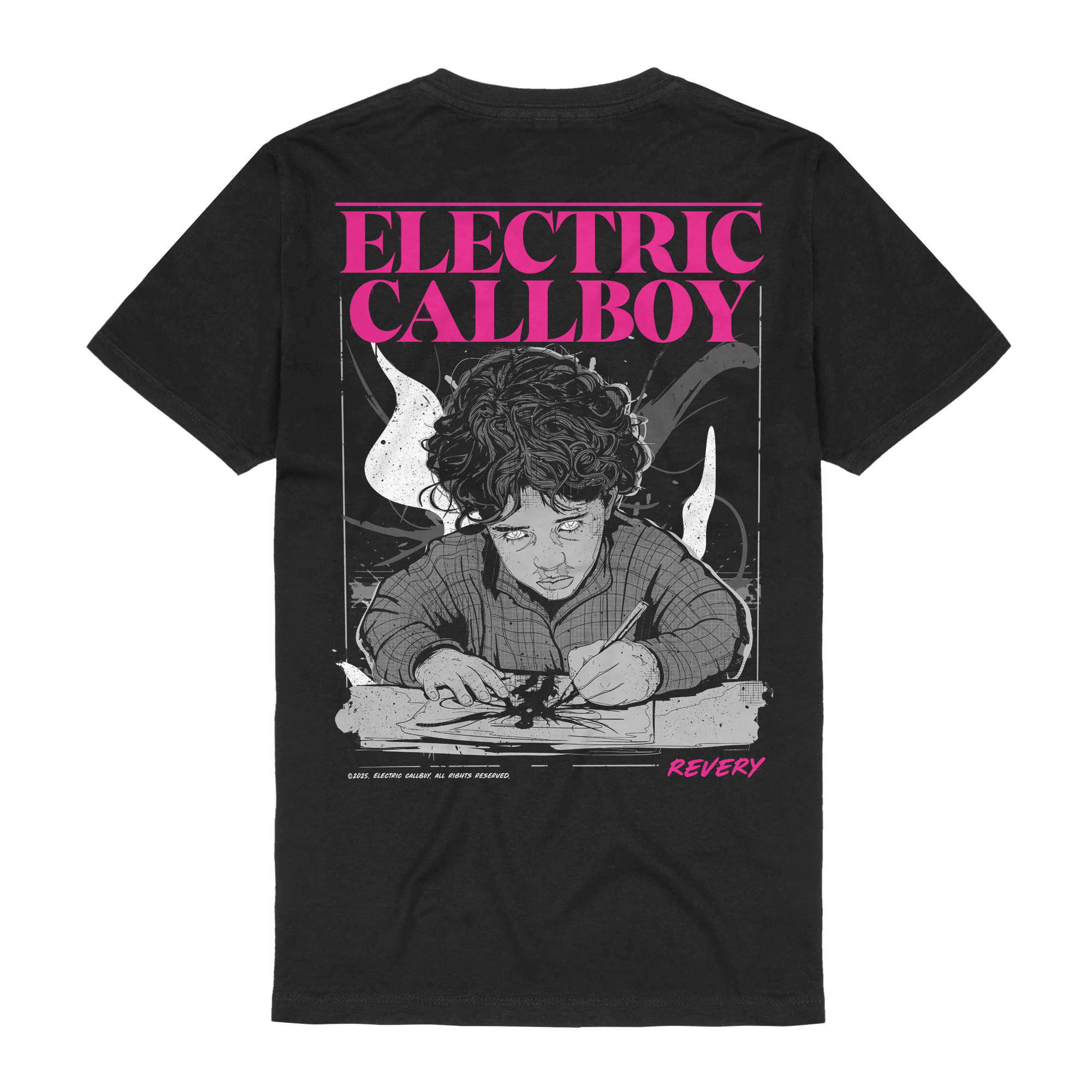Electric Callboy Revery Paint T-skjorte relaxed