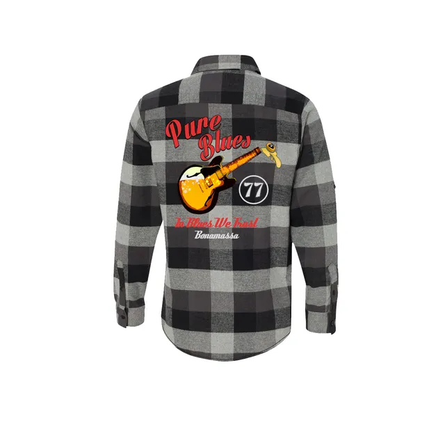 Joe Bonamassa Brews & Blues flanellskjorte svart bomull