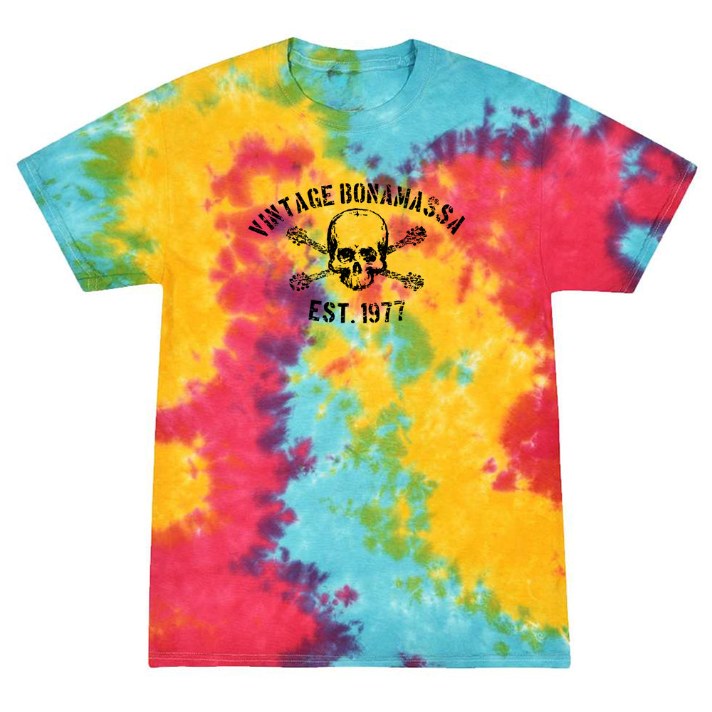 Joe Bonamassa JB Vintage Tie Dye T-skjorte unisex