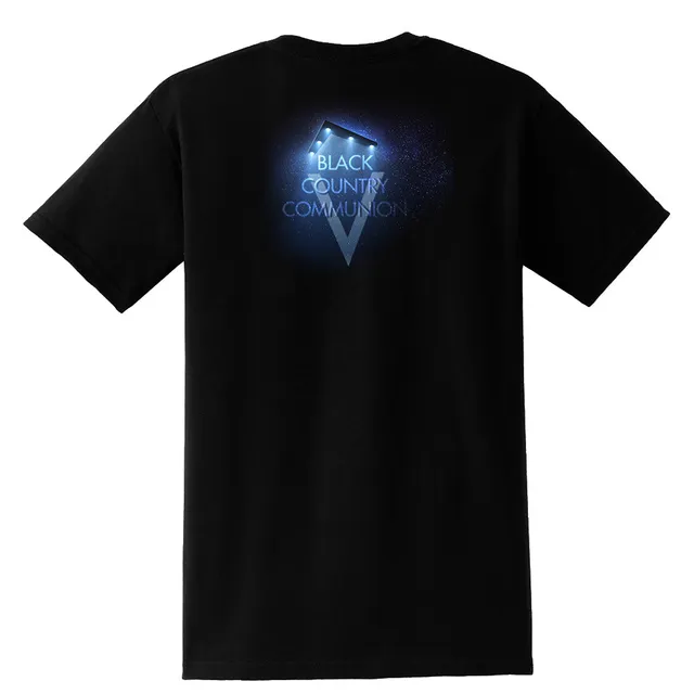 Black Country Communion V lomme t-skjorte unisex bomull