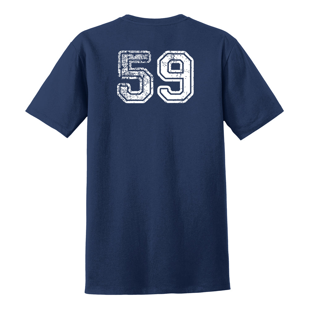 Joe Bonamassa Baseball Spring Varsity t-skjorte svart