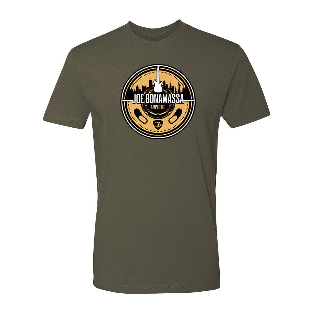 Joe Bonamassa JB Amplified t-skjorte unisex black bomull