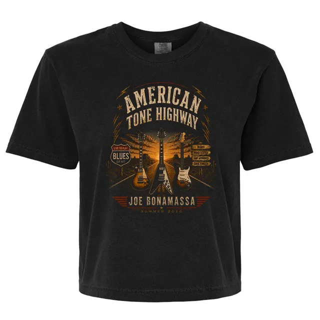 Joe Bonamassa American Tone Highway t-skjorte dame svart