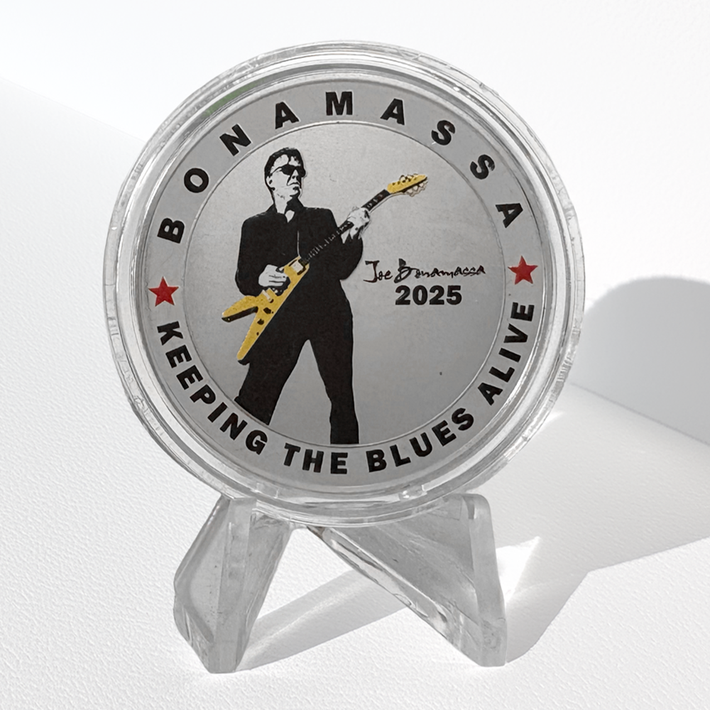 Joe Bonamassa 2025 JB Fine Silver sølvmynt 1 oz limited edition