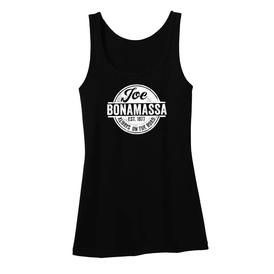 Joe Bonamassa Always On The Road Stamp singlet dame svart