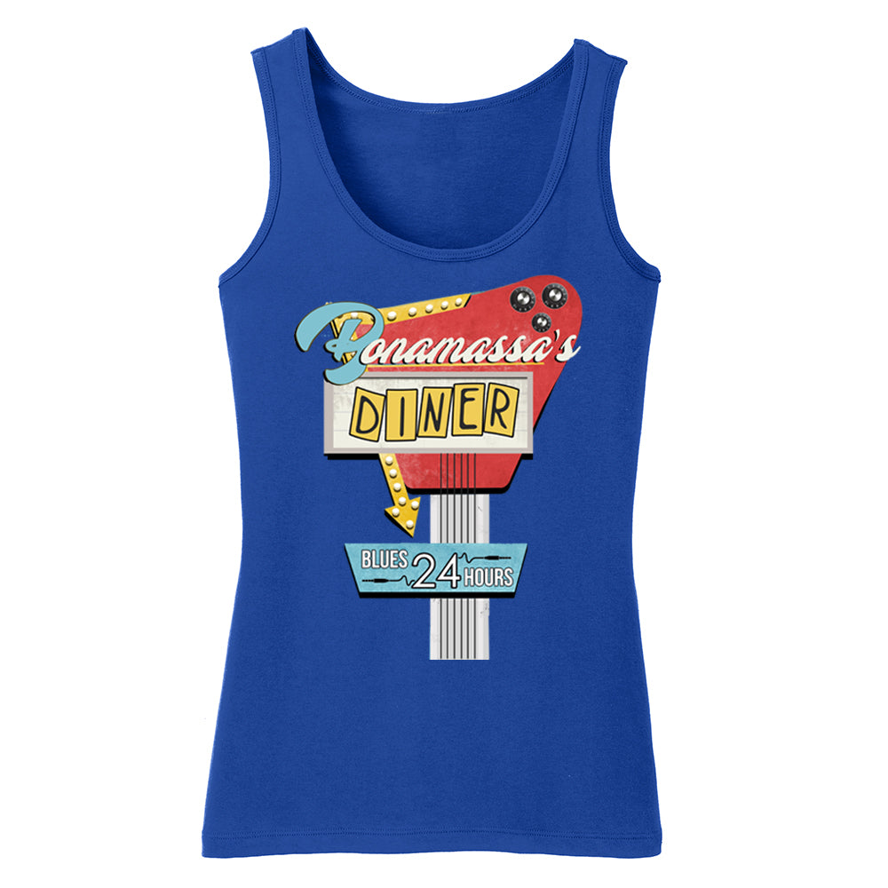 Joe Bonamassa Bonamassa's Diner Tank singlet dame Svart