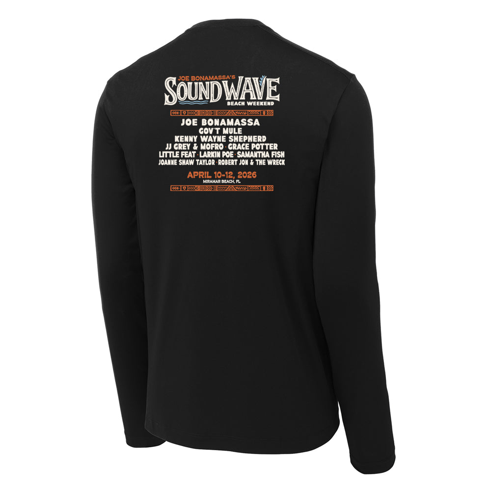 Joe Bonamassa 2026 Sound Wave Beach Weekend UV Pro langermet