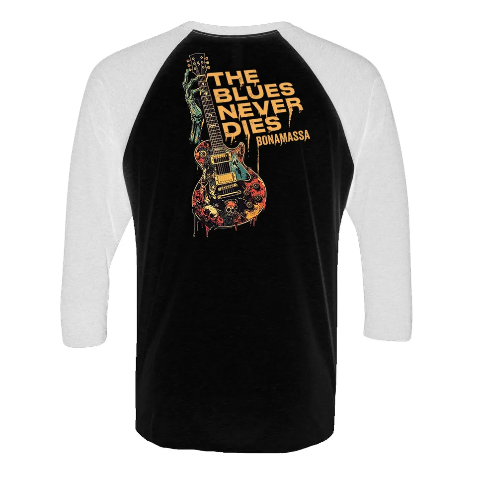 Joe Bonamassa Dead Man Strummin t-skjorte 3/4 ermer