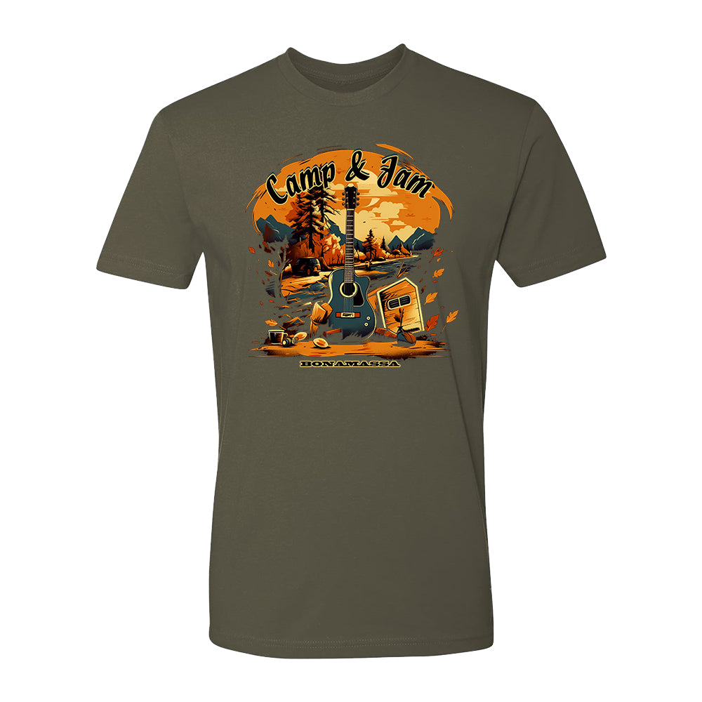 Joe Bonamassa Camp & Jam t-skjorte svart
