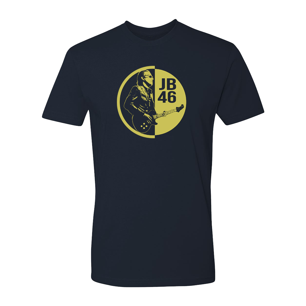 Joe Bonamassa 46 Years of Blues t-skjorte svart bomull