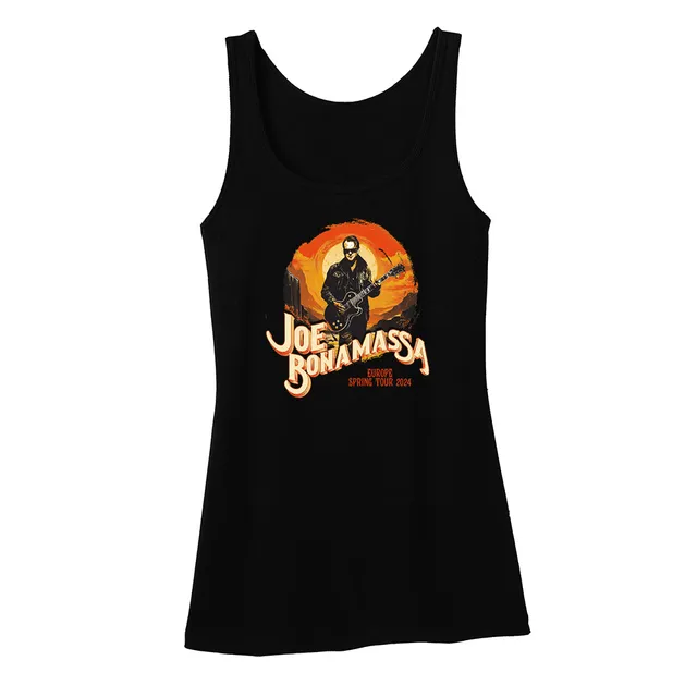 Joe Bonamassa Europe Spring Tour 2024 Serenade singlet dame svart