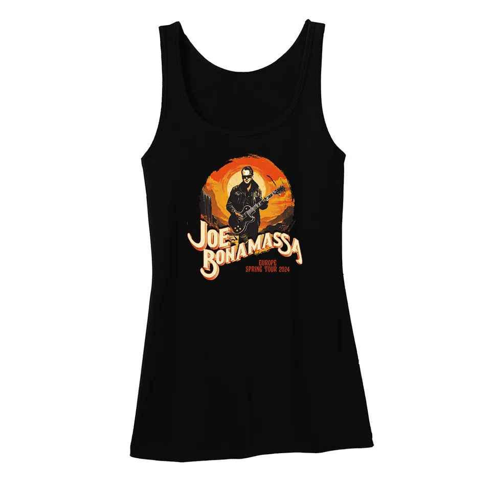 Joe Bonamassa Europe Spring Tour 2024 Serenade singlet dame svart