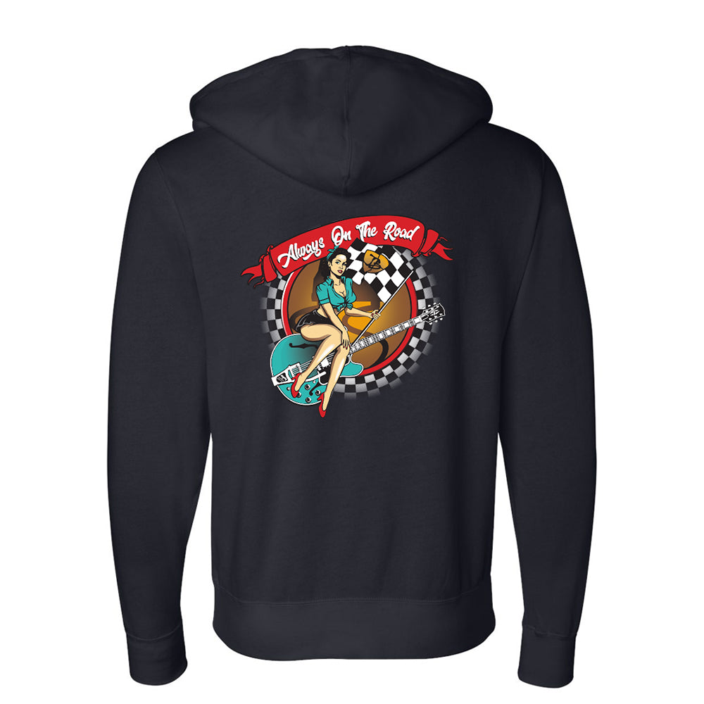 Joe Bonamassa Lucky Lady of Blues zip-hoodie svart