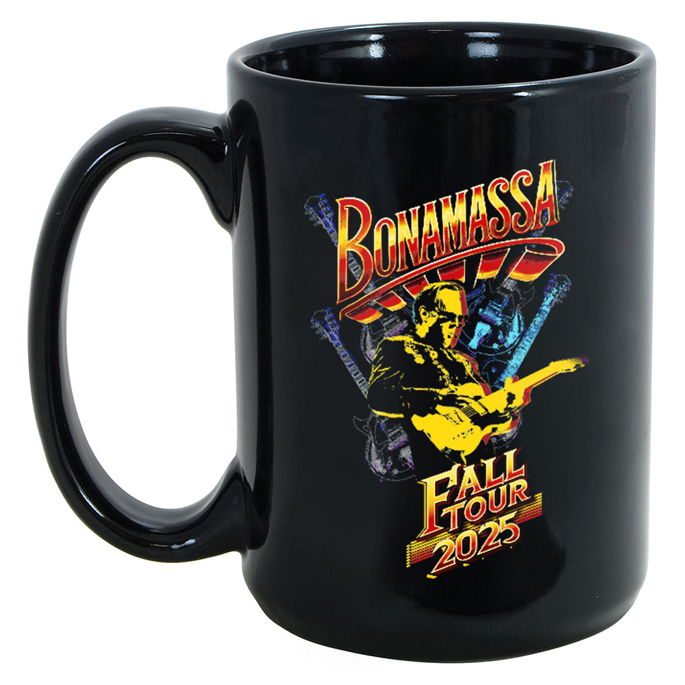 Joe Bonamassa 2025 Fall Tour krus 11 oz keramikk