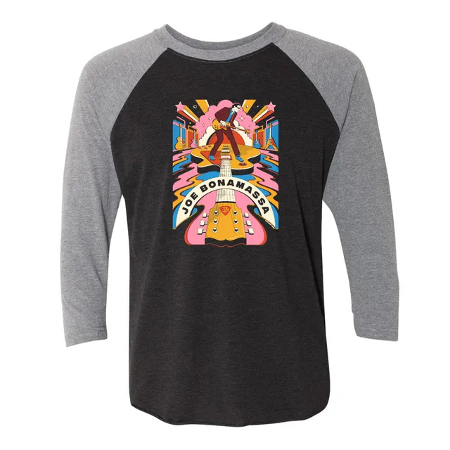 Joe Bonamassa Cosmic Groove t-skjorte 3/4 ermer unisex blanding