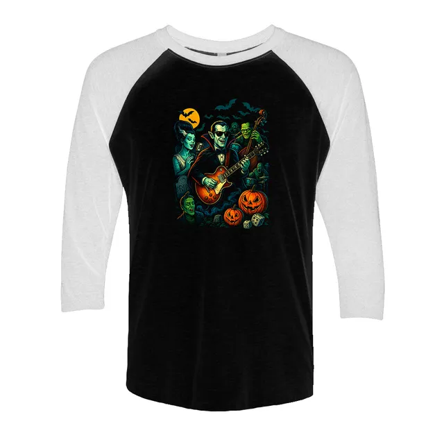 Joe Bonamassa Monster Blues Jam 3/4-ermet t-skjorte unisex hvit