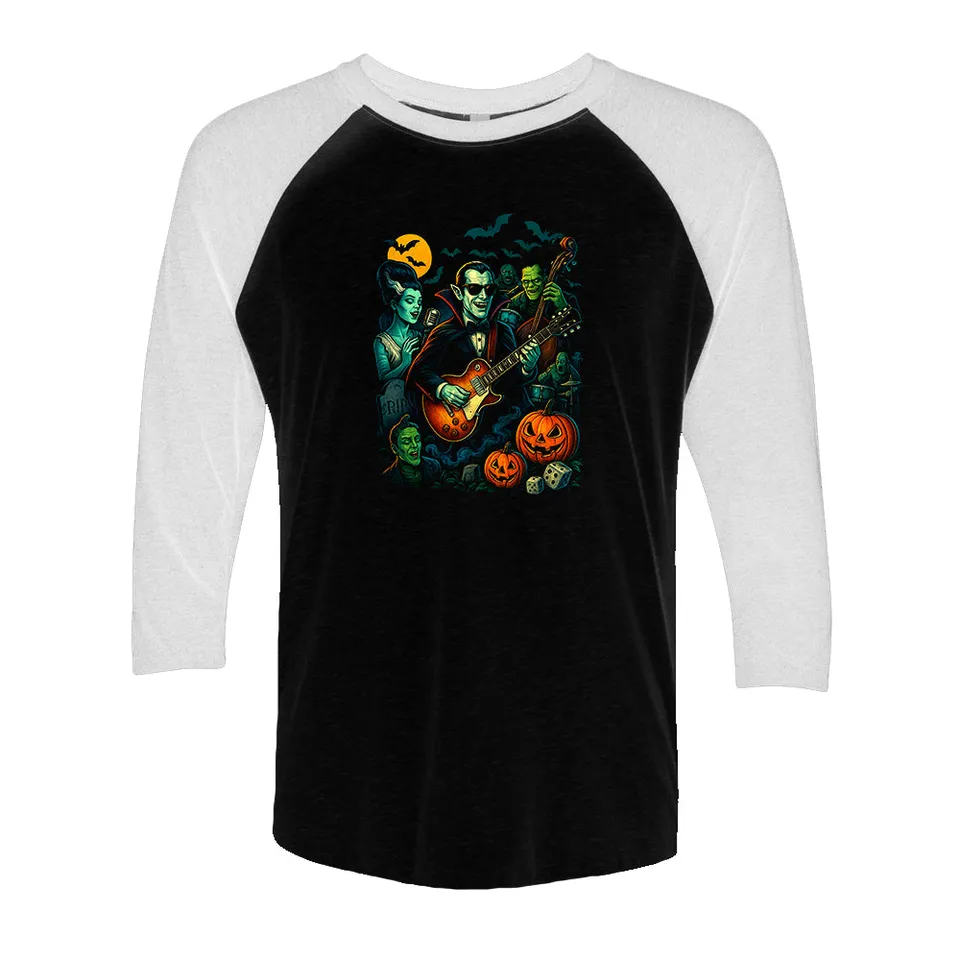 Joe Bonamassa Monster Blues Jam 3/4-ermet t-skjorte unisex hvit