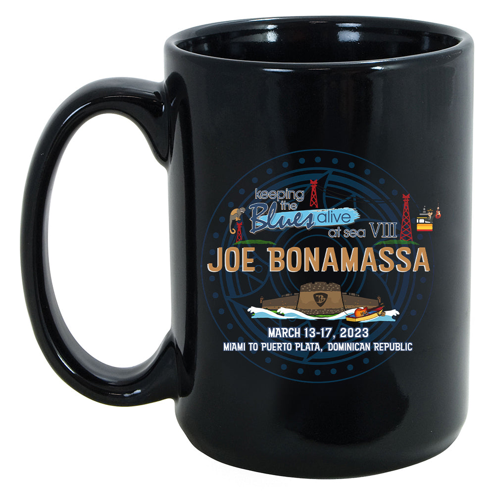 Joe Bonamassa KTBA at Sea VIII krus 2023 keramikk 11oz
