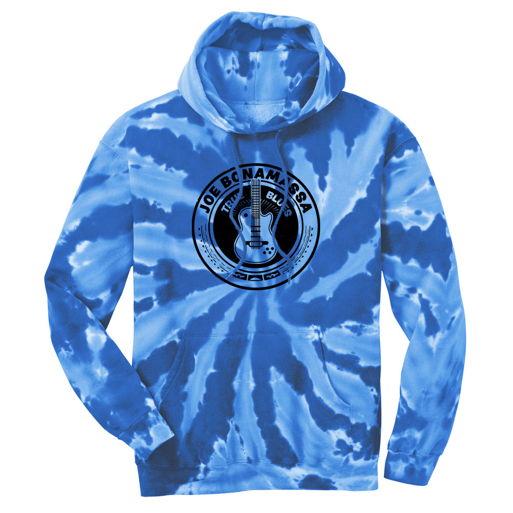 Joe Bonamassa True Blues hettegenser tie-dye royal