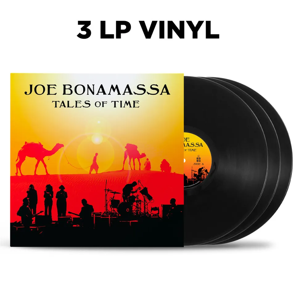 Joe Bonamassa Tales of Time vinyl 3LP 180g svart