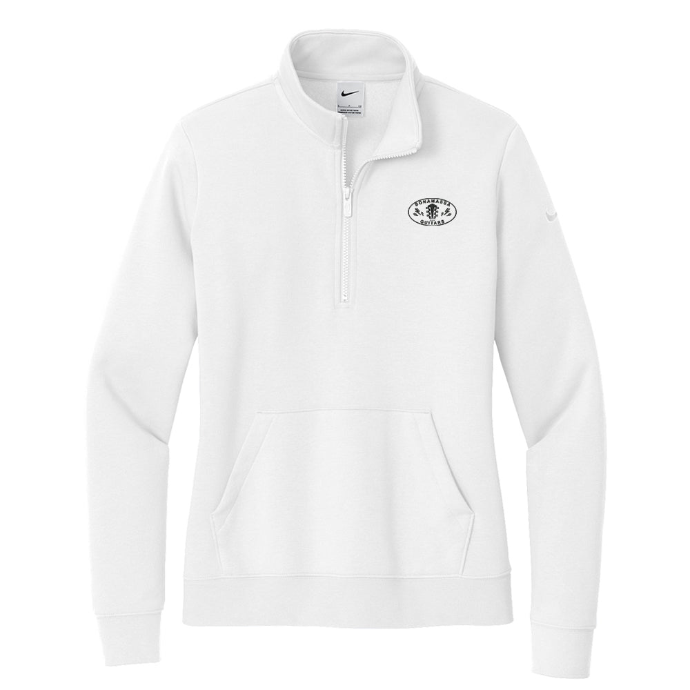 Joe Bonamassa Nike Club Fleece half-zip jakke dame antrasitt