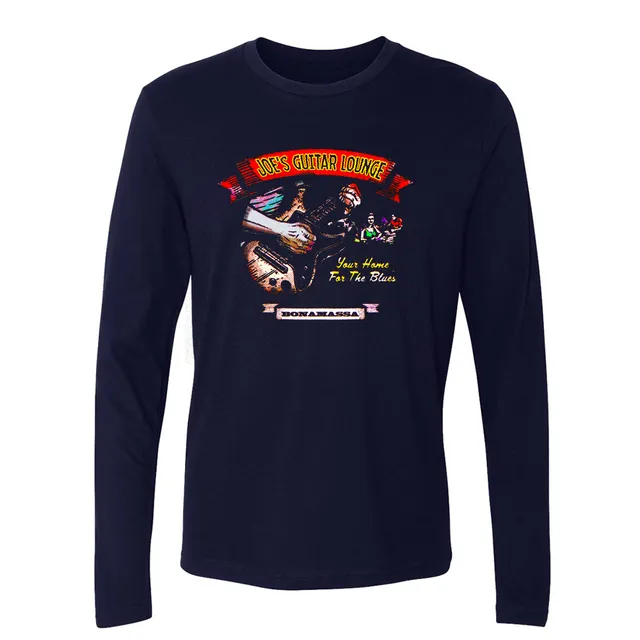 Joe Bonamassa Joe's Guitar Lounge langermet herre bomull