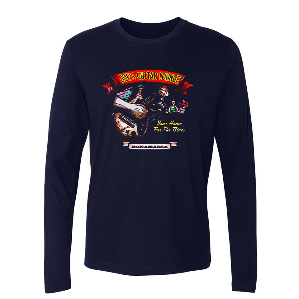 Joe Bonamassa Joe's Guitar Lounge langermet herre bomull