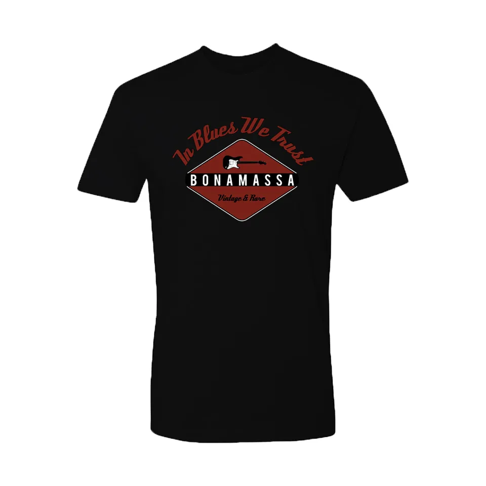 Joe Bonamassa Strat Assurance t-skjorte unisex bomull