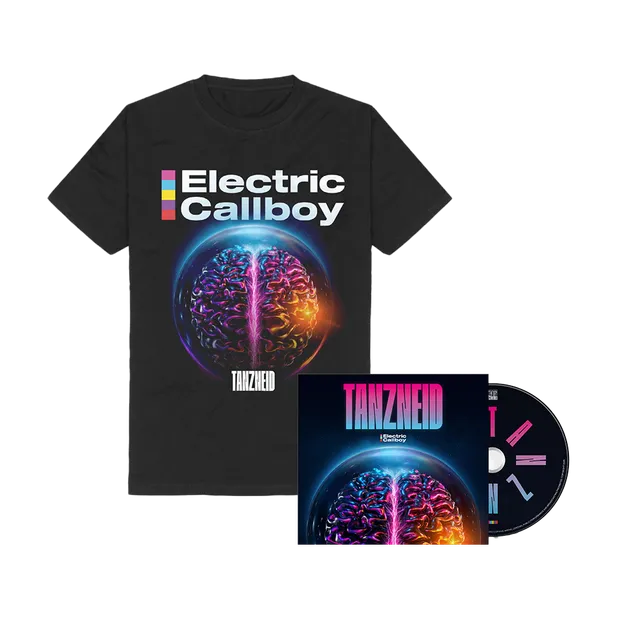 Electric Callboy TANZNEID Special Edition CD Digipak + Cover T-skjorte 1 bundle