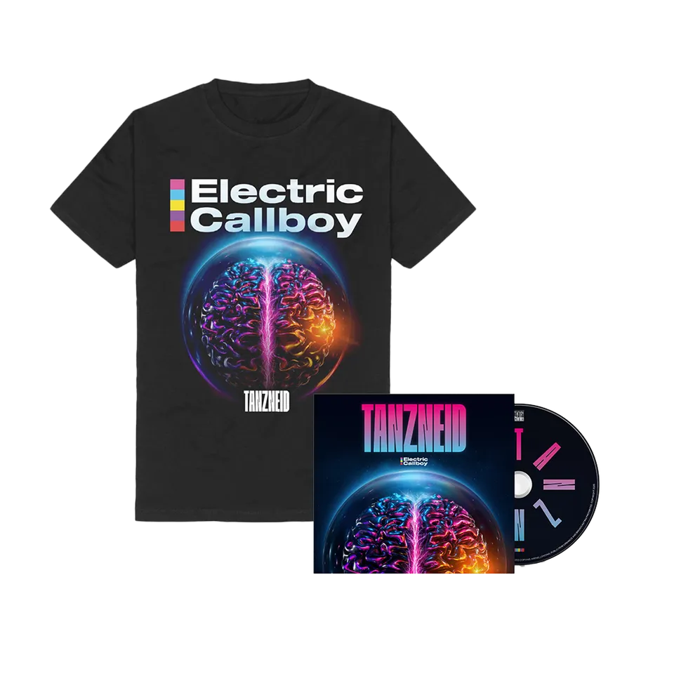 Electric Callboy TANZNEID Special Edition CD Digipak + Cover T-skjorte 1 bundle