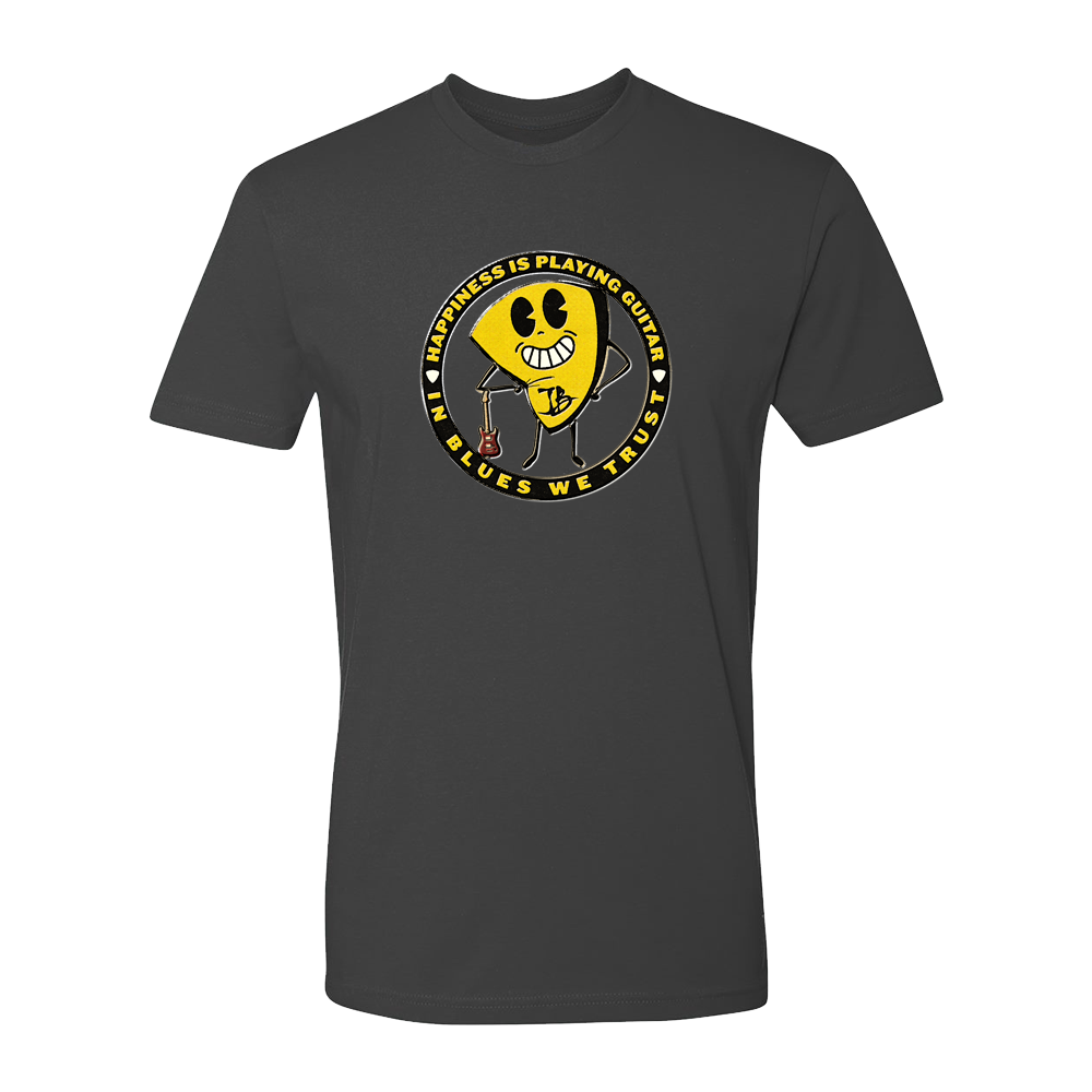Joe Bonamassa Happiness is Playing Guitar t-skjorte svart