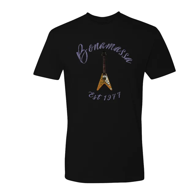 Joe Bonamassa Keepin It Real Since 77 t-skjorte svart bomull