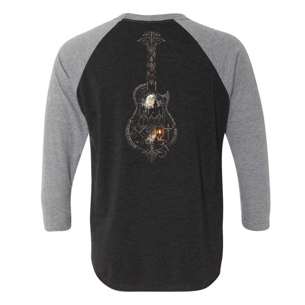 Joe Bonamassa Nightfall Blues 3/4 t-skjorte unisex triblend