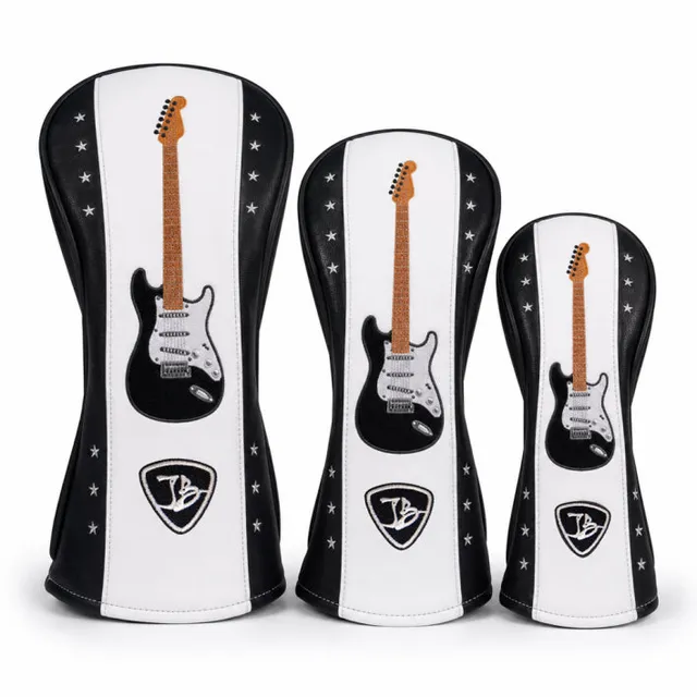 Joe Bonamassa Black Strat Headcover golfkøllesett 3 deler