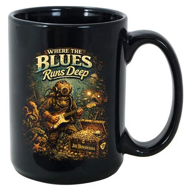 Joe Bonamassa Blues Runs Deep krus 325 ml keramikk