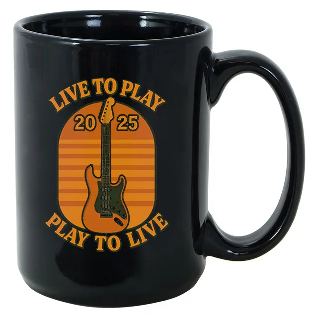 Joe Bonamassa Live To Play Blanche krus 11oz keramikk