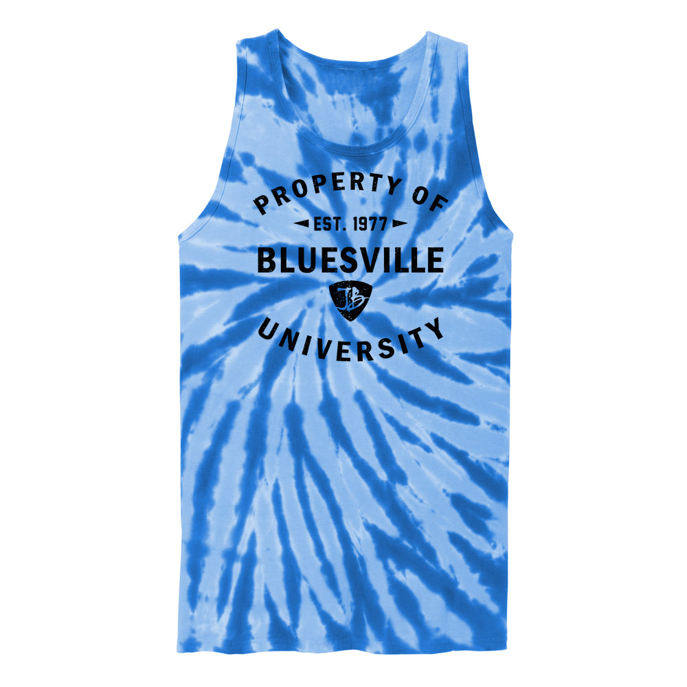 Joe Bonamassa Bluesville tie-dye tank topp unisex bomull