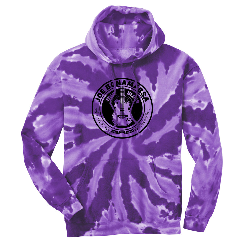 Joe Bonamassa True Blues hettegenser tie-dye royal