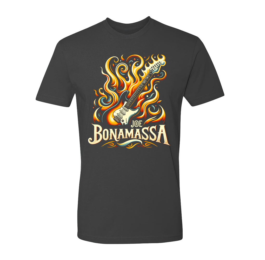 Joe Bonamassa Forged in Blues t-skjorte unisex svart bomull