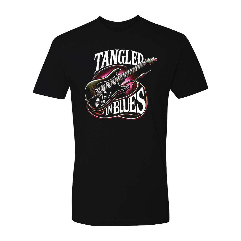 Joe Bonamassa Tangled In Blues t-skjorte rød bomull