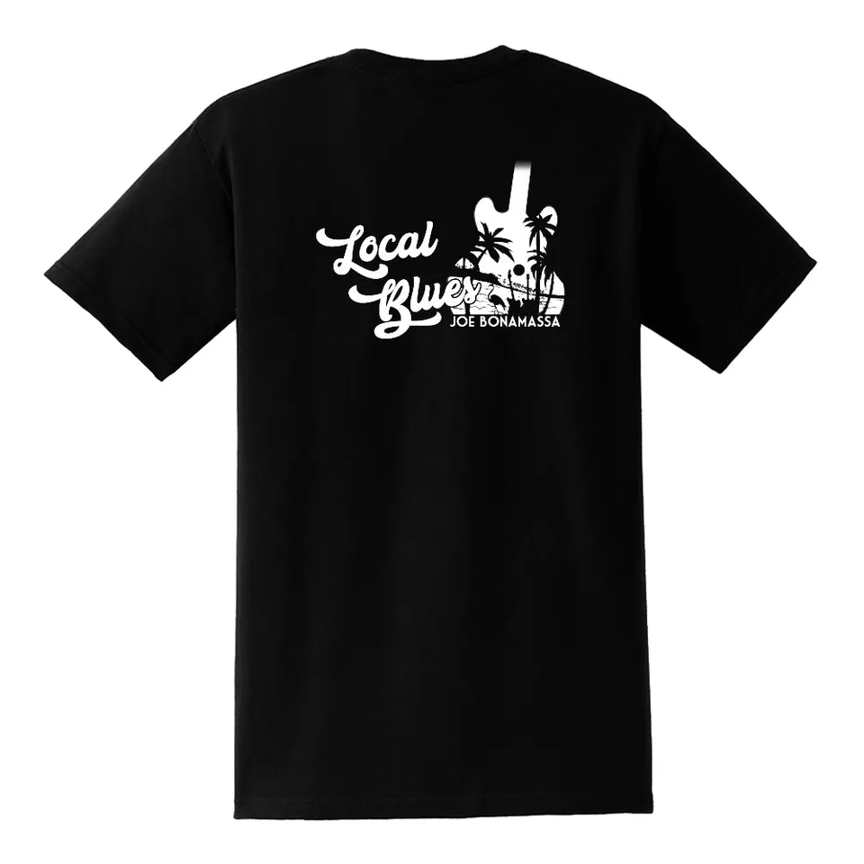 Joe Bonamassa Local Blues t-skjorte unisex svart bomull