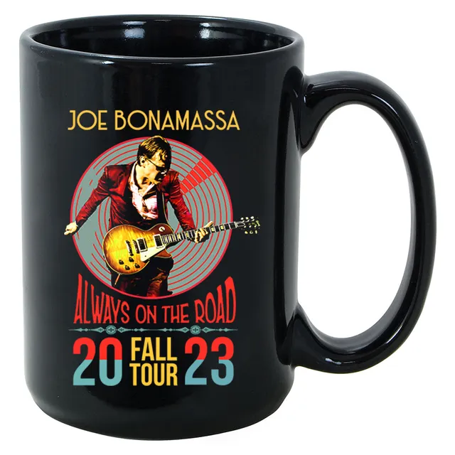 Joe Bonamassa 2023 U.S. Fall Tour krus 11 oz samleobjekt