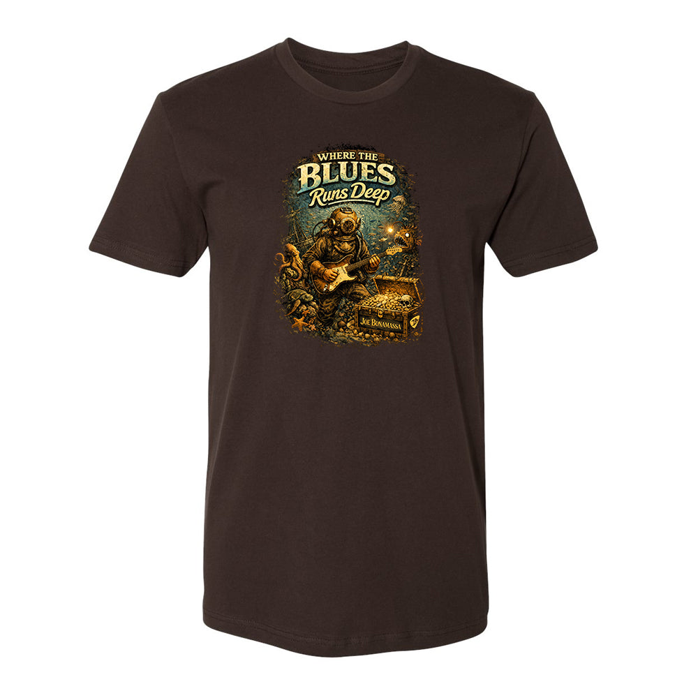 Joe Bonamassa Blues Runs Deep t-skjorte bomull unisex