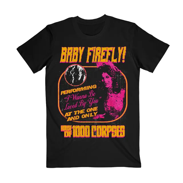 Rob Zombie Baby Firefly Flyer t-skjorte svart