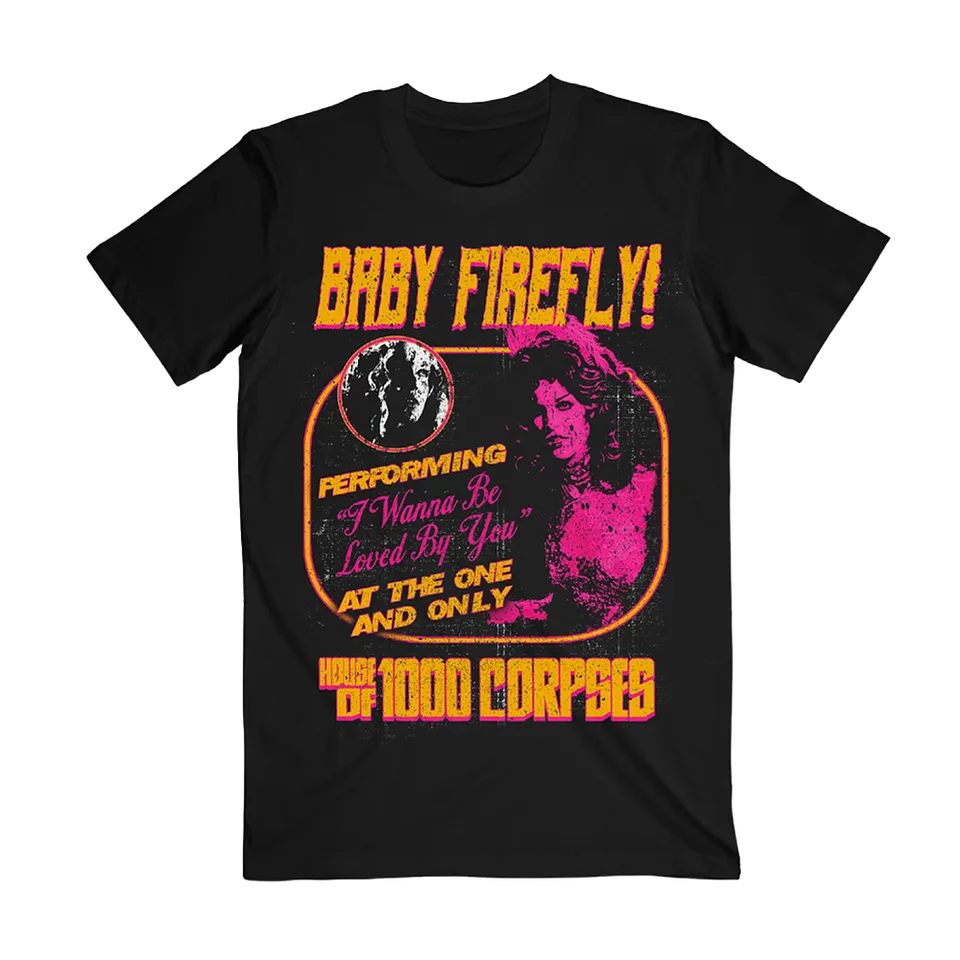 Rob Zombie Baby Firefly Flyer t-skjorte svart