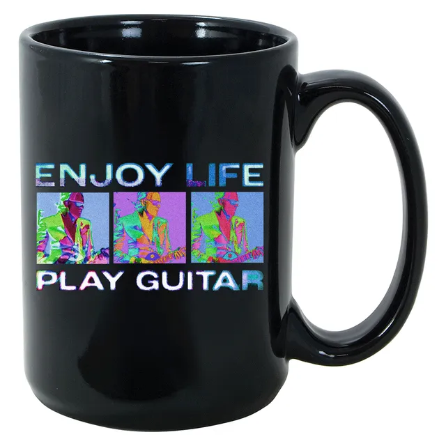 Joe Bonamassa Enjoy Life Play Guitar retro krus 11oz