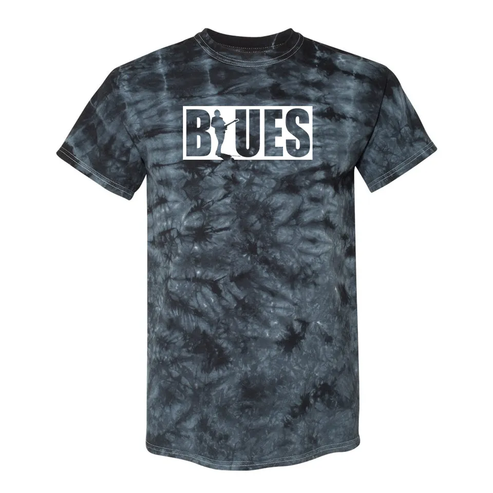 Joe Bonamassa Blues Block Crystal t-skjorte tie-dye bomull