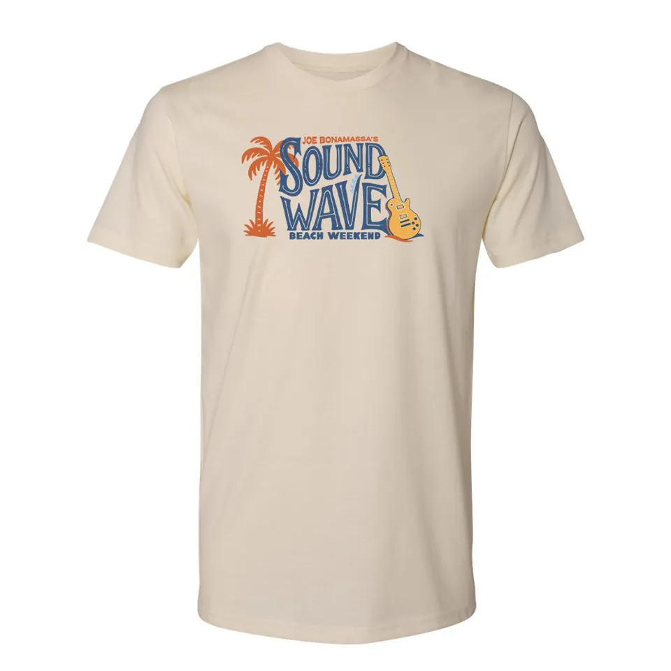 Joe Bonamassa 2026 Sound Wave Beach Weekend t-skjorte