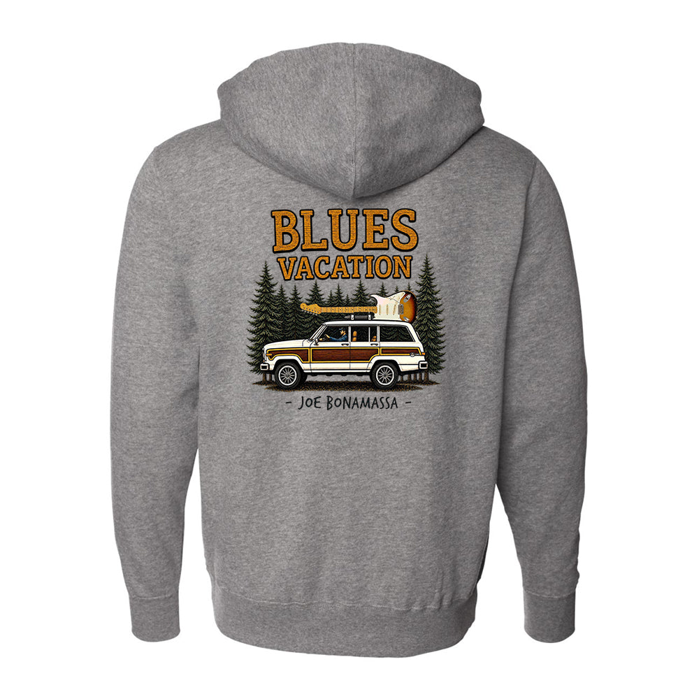 Joe Bonamassa Blues Vacation Zip Hoodie svart unisex