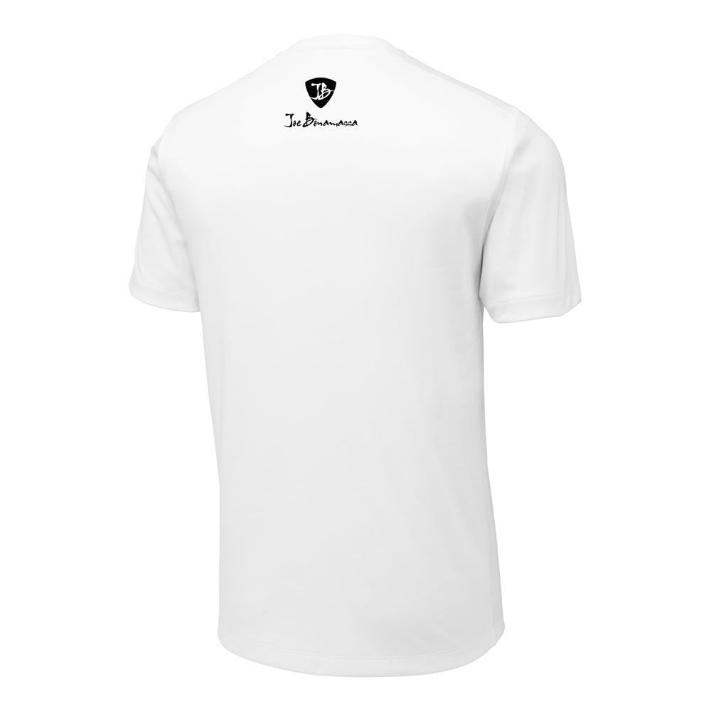 Joe Bonamassa Give Me Blues UV t-skjorte hvit polyester
